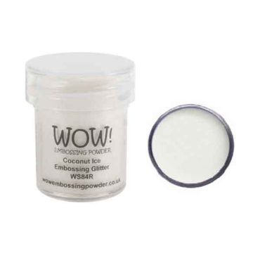 WOW! POUDRE A EMBOSSER COCONUT ICE (T)