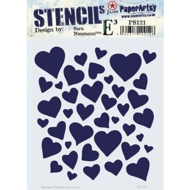 PAPER ARTSY Stencil PS121 Par Sara Naumann