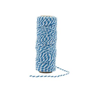 CRAFT PERFECT STRIPED BAKERS TWINE FRENCH BLUE