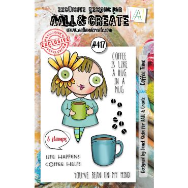 AALL & CREATE #417 - ENSEMBLE D'ETAMPES A7 - COFFEE TIME