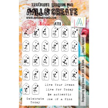 AALL & CREATE TAGGED ALPHABET 718 ETAMPE A5