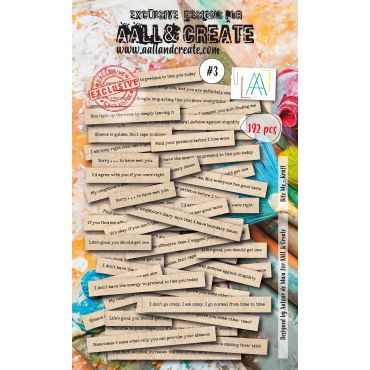 AALL & CREATE BITE ME KRAFT EPHEMERA