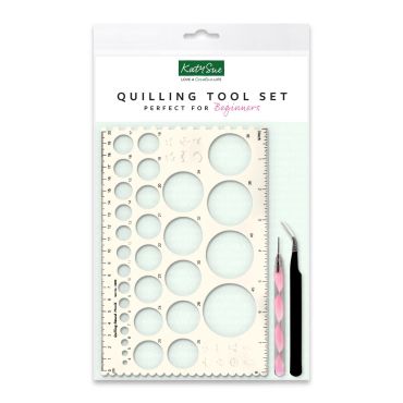 KATIE SUE, ENSEMBLE D'OUTILS DE QUILLING POUR DEBUTANTS
