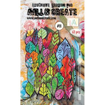 AALL & CREATE DOODLE LEAVES COLOUR EPHEMERA