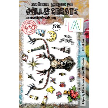 AALL & CREATE ETAMPE #998 DEER OH DEER 6X8