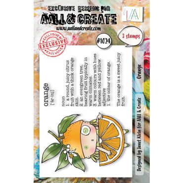 AALL AND CREATE #1024 - ENSEMBLE D'ETAMPES A7 - ORANGE