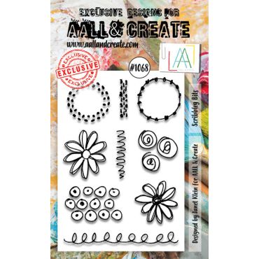 AALL & CREATE SCRIBBLEY BITS A6 ETAMPE