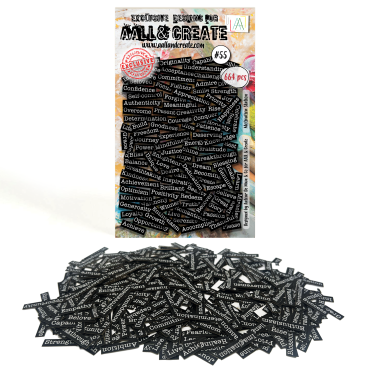 Aall & Create #55 - Ephemera Die-Cuts - Motivation Station