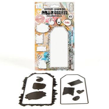 DIE-CUTTING DIE SET - HEXALOVE #31
