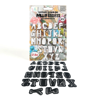 AALL & CREATE #37 - MATRICES DE COUPE - LETTER SOUP