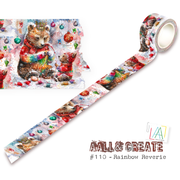 Aall & Create #110 - Washi Tape - Rainbow Reverie