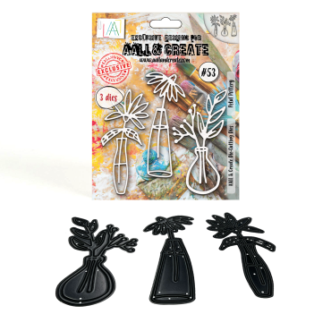 AALL & CREATE #53 - MATRICES DE COUPE - PETAL POTTERY