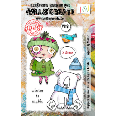 AALL & CREATE #1191 - SET D'ETAMPES A7 - WINTER IS MAGIC