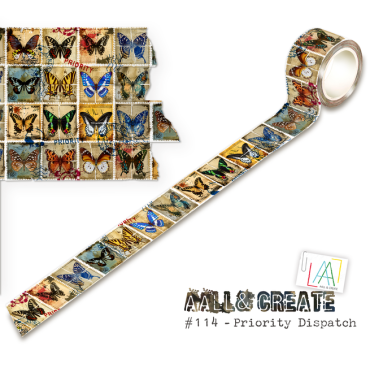 Aall & Create #114 - Washi Tape - Priority Dispatch
