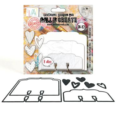 AALL AND CREATE ENSEMBLE DE MATRICES DE DECOUPE #82 - DOTTED LOVE
