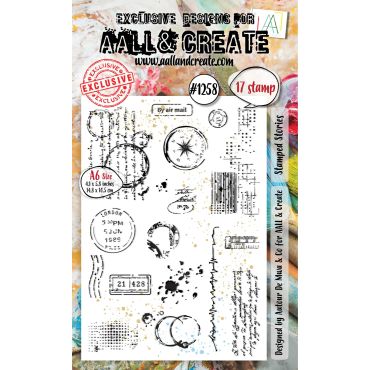 AALL AND CREATE #1258 - ENSEMBLE D'ETAMPES A6 - STAMPED STORIES