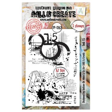 AALL AND CREATE #1262 - ENSEMBLE D'ETAMPES A7 - INK 15