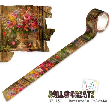 Aall and Create Washi Tape 25mm x 10m - Barista's Palette (Layer-It-Up)