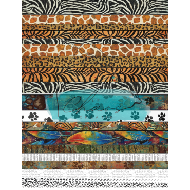 Le Chaos Créatif - L'art d'être bête - Page de Washi Tape
