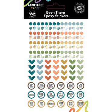 Arden Creative - Been There - Autocollants époxy