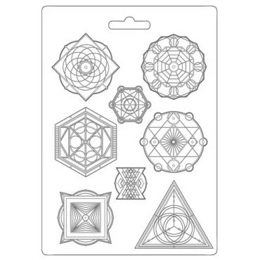 STAMPERIA ALCHEMY SYMBOLS MOULE 8X11