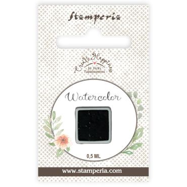 Stamperia Create Happiness Watercolor Refill 0.5ml - Black