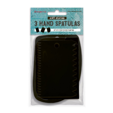 STAMPERIA SPATULES A MAIN - ENSEMBLE DE 3