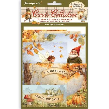 STAMPERIA WHISPERING WOODS COLLECTION DE CARTES