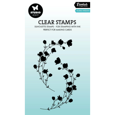 SL Clear Stamp Floral Wreath Essentials 2 Pieces