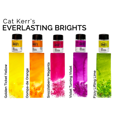 Lindy's Gang Everlasting Brights par Cat Kerr - lot de 5 shakers Flat
