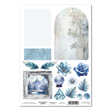 3Quarter Designs Winter Chronicles Mini Project Sheet