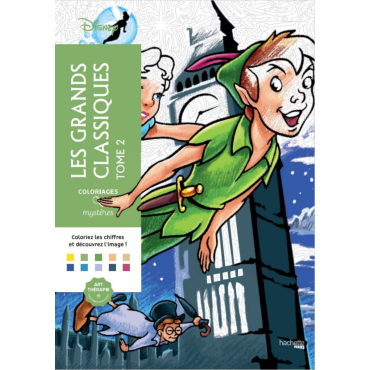 Coloriages mystères Disney - Les Grands classiques Tome 2