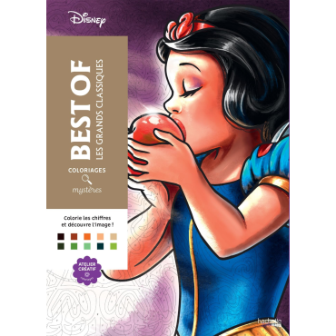 *À VENIR* Coloriages mystères Disney - Les Grands classiques Best of