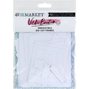 49 And Market Die-Cuts - Frames, Irresistible - Vicki Boutin 
