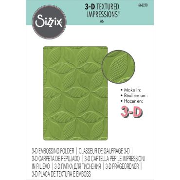 SIZZIX PETALES DETAILLEES PLIOIR 3D