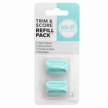 WE R MEMORY KEEPERS TRIM & SCORE REFILL PACK