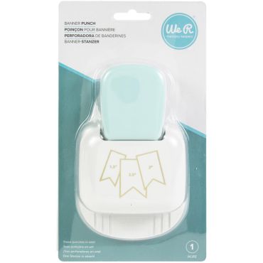 WE R MEMORY KEEPERS 3-IN-1 PUNCH, BANNER