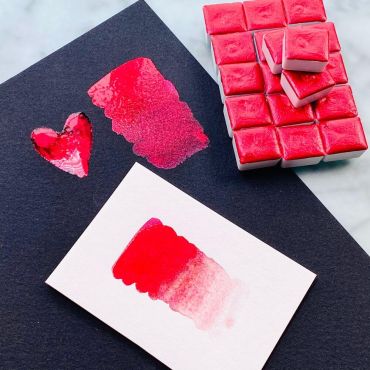 POP PIGMENTS AQUARELLE ROUGE SATIN