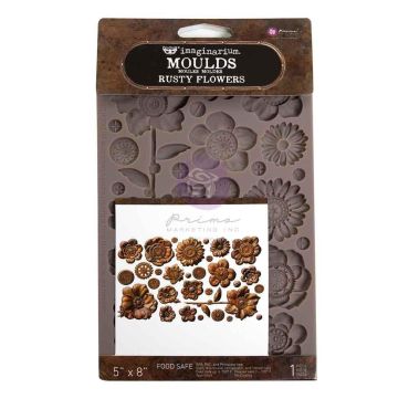 FINNABAIR MOULE DECOR 5X8X8MM - RUSTY FLOWERS