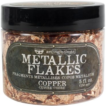 FINNABAIR ART INGREDIENTS METALLIC FLAKES 150ML - COPPER