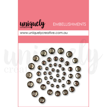 UNIQUELY Smoke Rhinestones