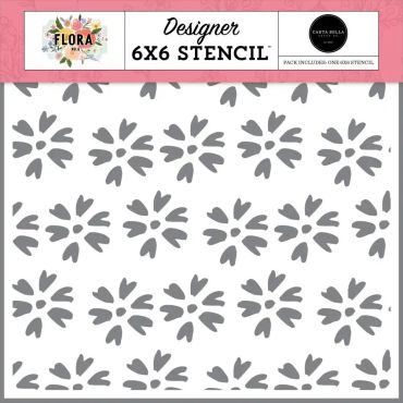 CARTA BELLA PRETTIEST PICKS 6X6 STENCIL