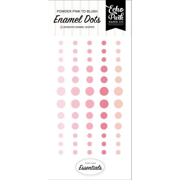 ECHO PARK ENAMEL DOTS ADHESIFS JAUNE