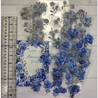 BLOOMING GARDEN - BLEU