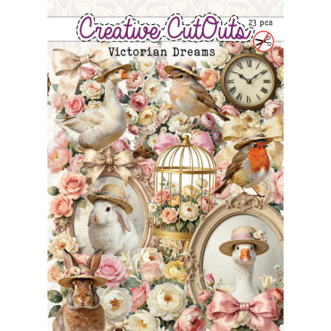 Creatief Art - Die-Cuts - Victorian Dreams - 23 pièces