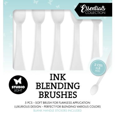 SL Pinceaux estompeurs 5 x 2 cm Soft Brush Essentials, 5 Pièces