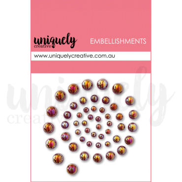 UNIQUELY perles et strass autocollant - Wine Pearls