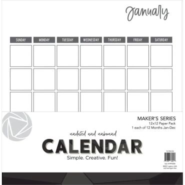 PHOTOPLAY CALENDRIER NON-RELIE NON-DATE