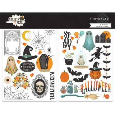 PhotoPlay Rub-Ons 6X8, Creepin' It Real