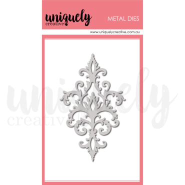 UNIQUELY Matrices de coupe - Romantic Damask